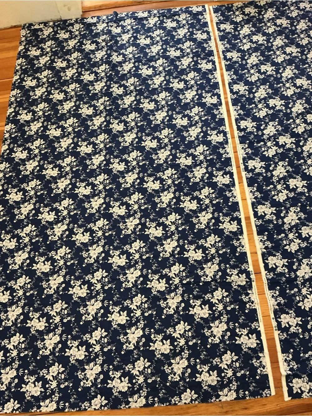 2 Large Fabric Panels New!